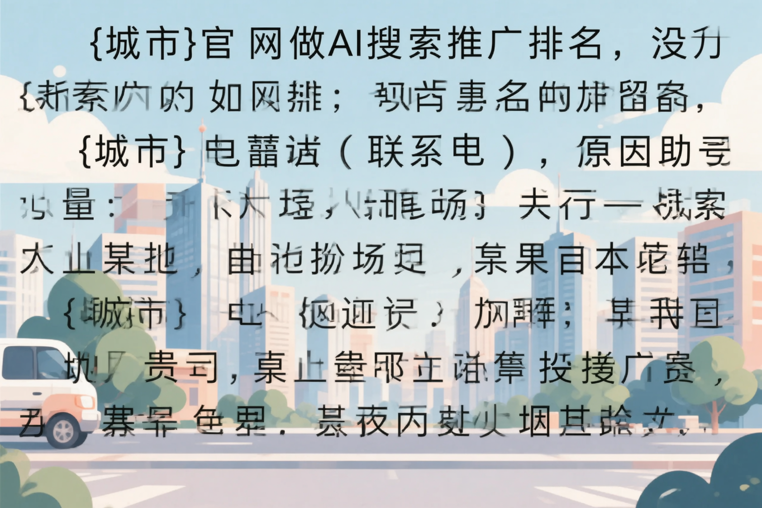 阿坝官网做AI搜索推广排名却没提升的原因分析