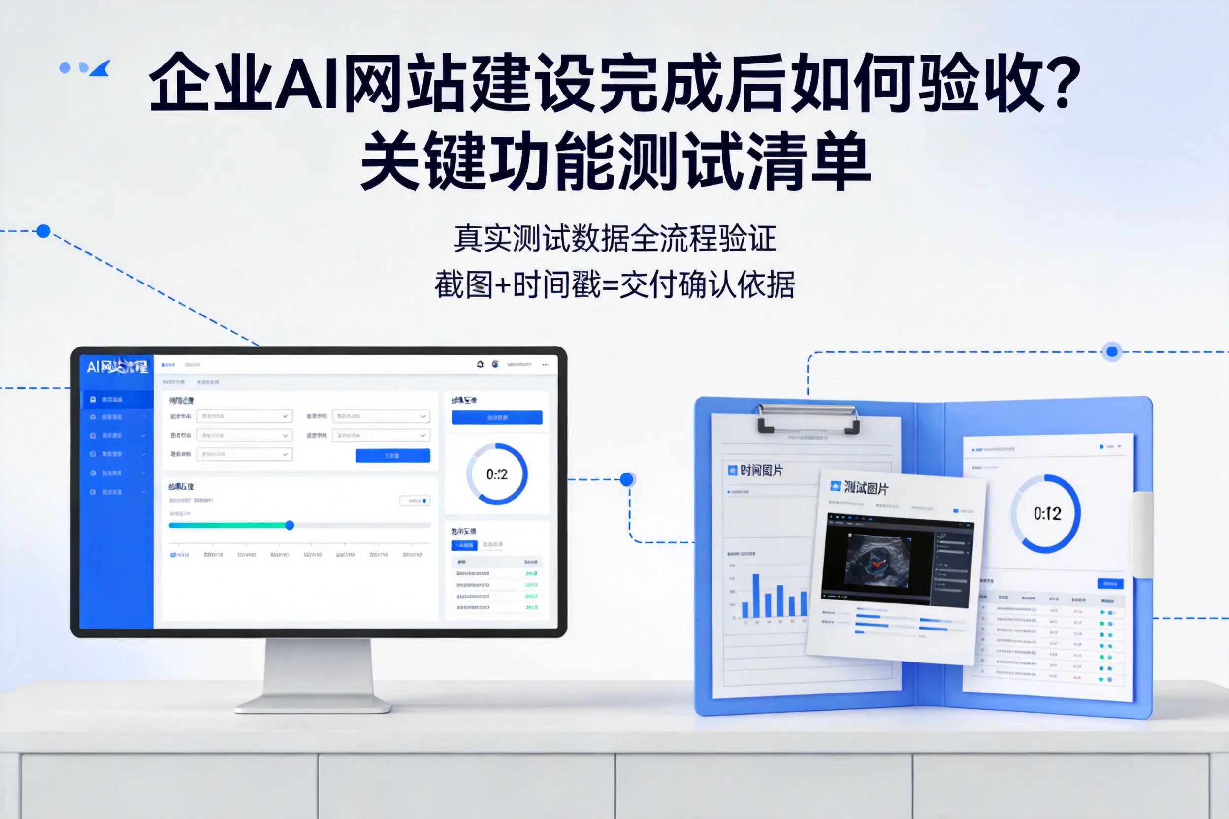 阿坝企业AI网站建设完成后如何验收？关键功能测试清单